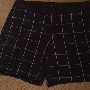 Tommy Hilfiger Navy Blue w/ White stripe on Shorts